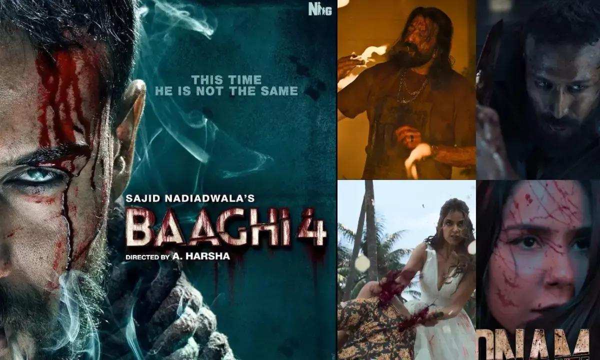 Baaghi 4 teaser released, Tiger Shroff and Sanjay Dutt face to face. release 5 September 2025.