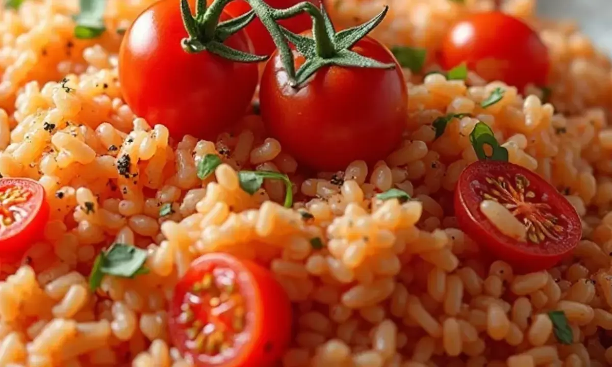 साउथ इंडियन फ्लेवर से भरपूर टमैटो राइस की रेसिपी