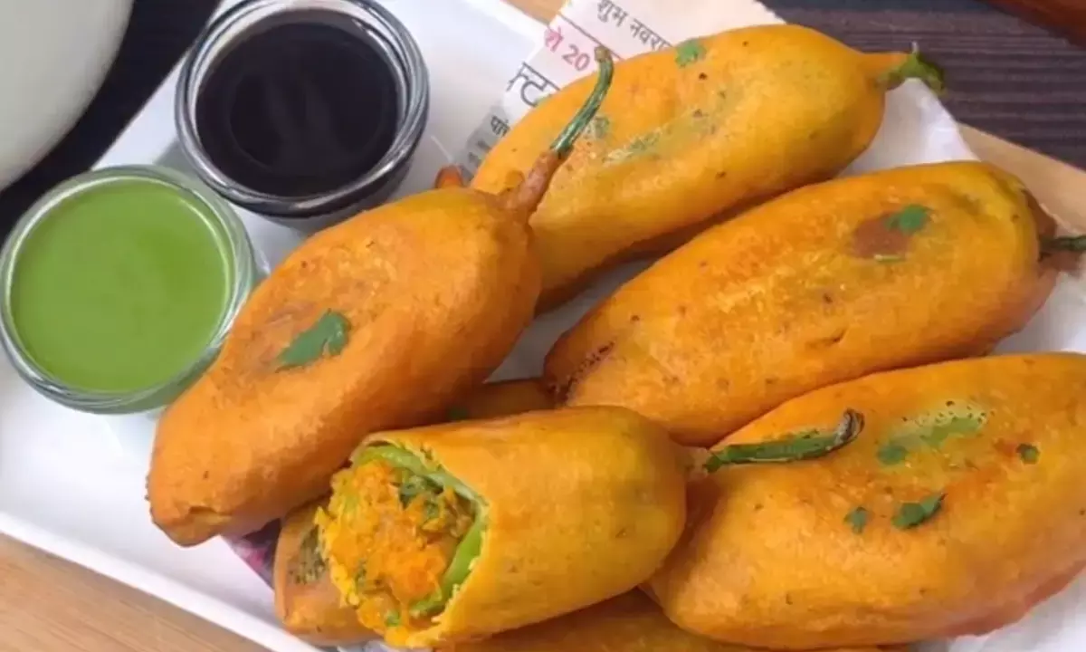 राजस्थान की मशहूर जोधपुरी मिर्ची वडा रेसिपी