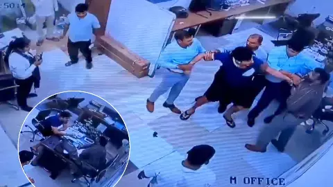 ghaziabad resident beaten by society staff
