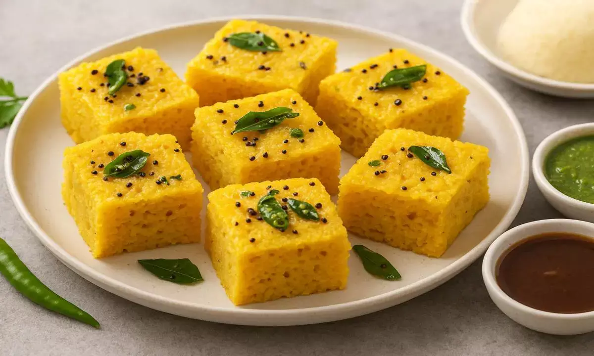 chola dal dhokla Recipe for breakfast