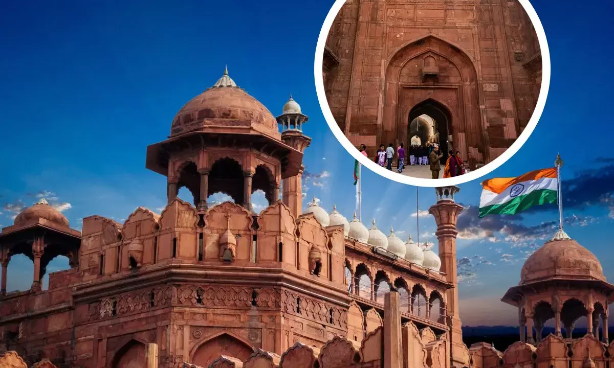 Lahori Gate of Delhi Red Fort