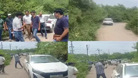 रायपुर में दिनदहाड़े कारोबारी से लूट :  पंडरी में कट्टा अड़ाकर रुकवाई कार,  उड़ा लिए 15 लाख रुपए