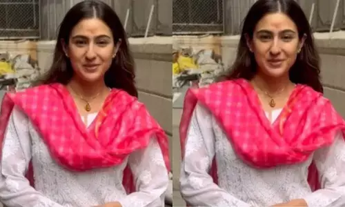 एक्ट्रेस सारा अली खान बर्थडे सेलिब्रेशन