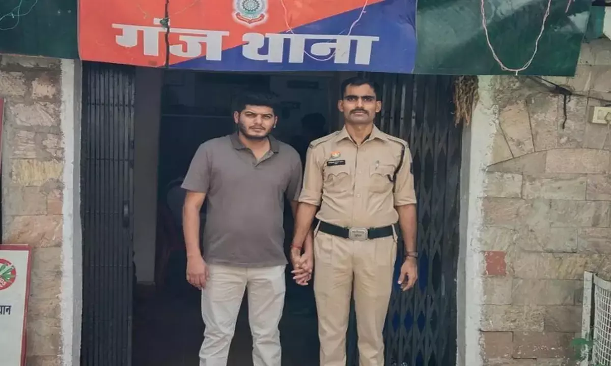 अनवर ढेबर का बेटा शोएब गिरफ्तार : जेल प्रहरी को धमकाकर जबरन घुसने पर एक्शन