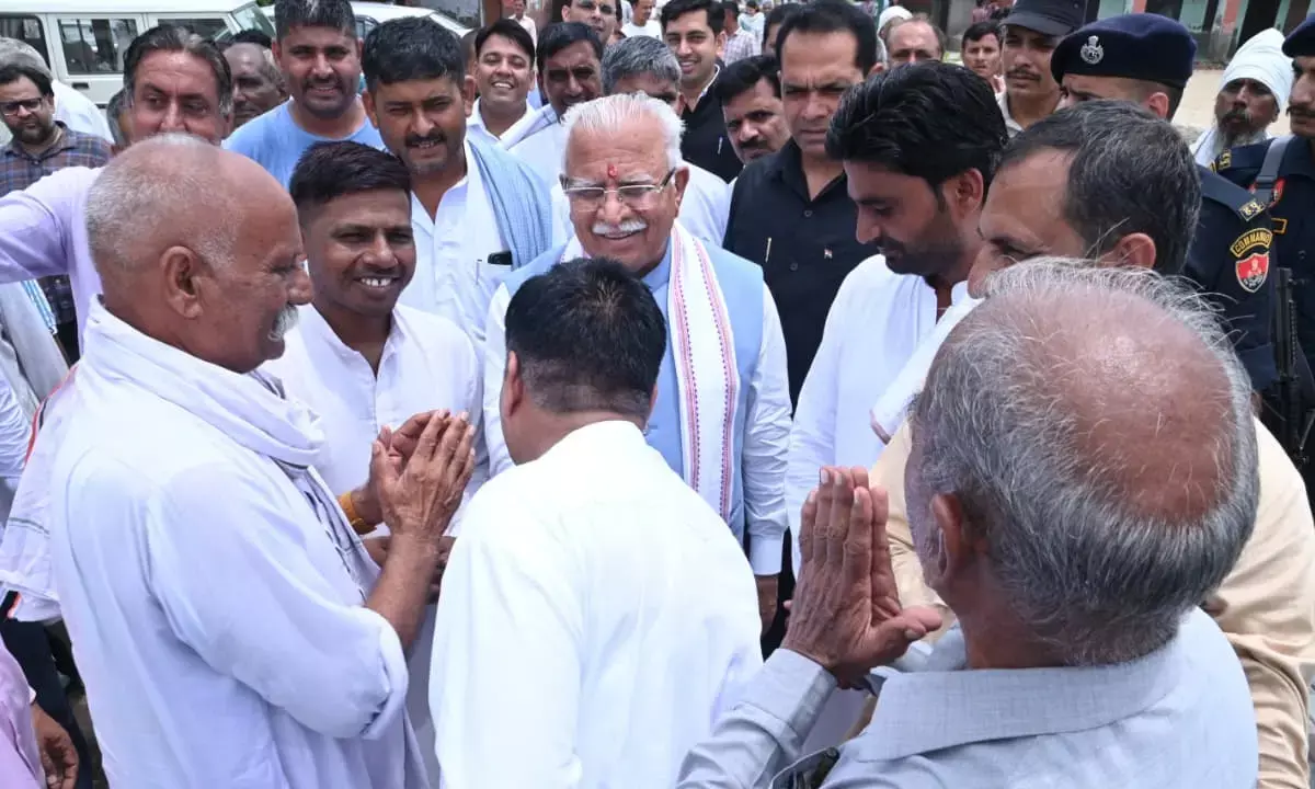 manohar lal khattar baniyani village