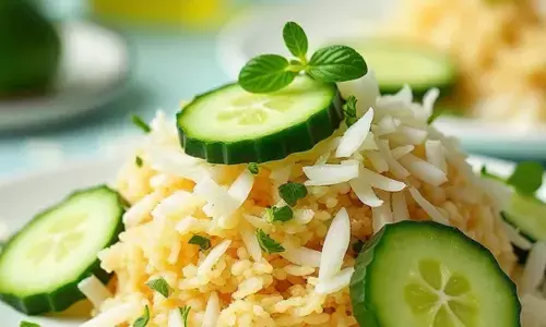 खीरा नारियल पोहा बनाने की आसान रेसिपी।