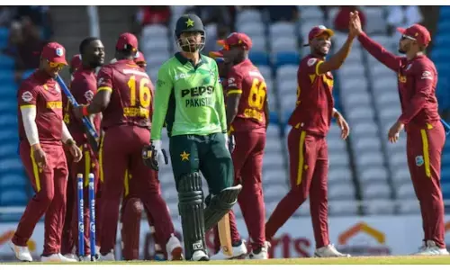 pakistan lost 202 runs against west indies in 50 years
