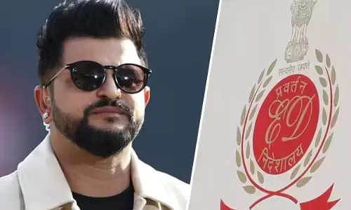 Suresh Raina appeared at ED office in Delhi