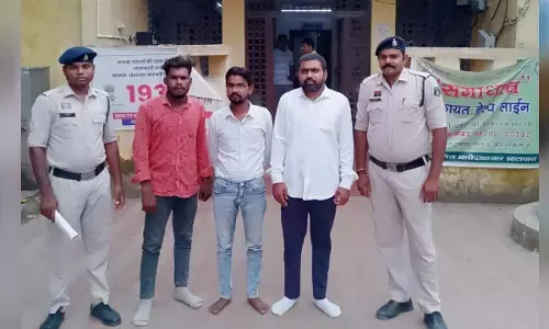 पेट्रोल पंप के सुपरवाइजर से मारपीट : खुद को मंत्री का भतीजा बताकर रौब झाड़ने वाले समेत 3 गिरफ्तार