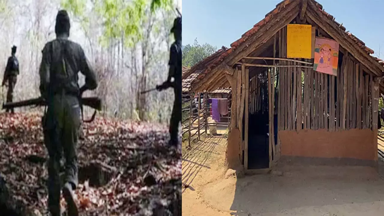 नक्सल दहशत के चलते महीने भर से 25 स्कूल बंद नक्सल दहशत के चलते महीने भर से 25 स्कूल बंद