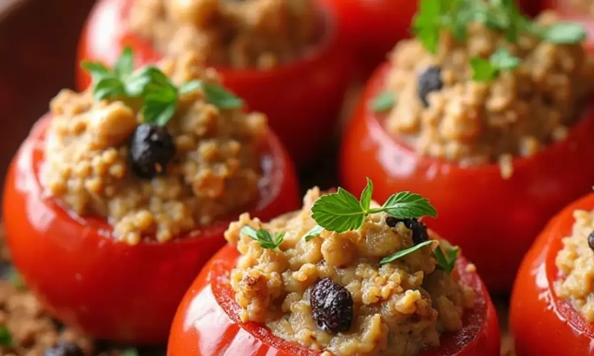 शाही भरवा टमाटर बनाने की आसान रेसिपी।