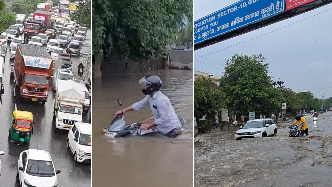 Gurugram Waterlogging