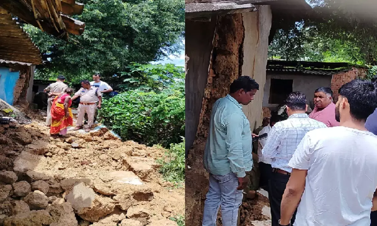 अंबिकापुर में मिट्टी की दीवार गिरने से मां और बेटी दब गई