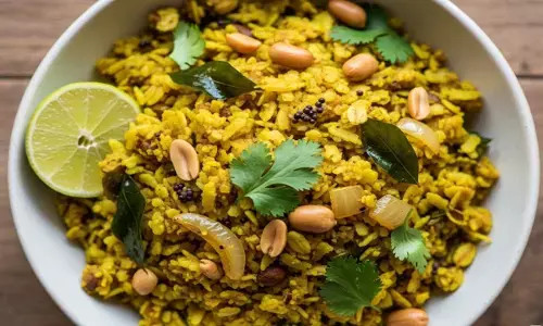 Oats poha breakfast recipe