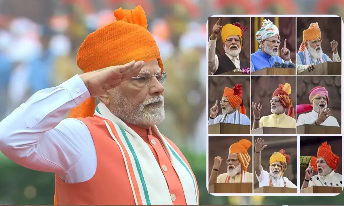 PM Modi Independence Day 2025 Look: From saffron turban to 11 years of dress tradition