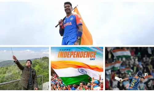 cricketers on 79th independence day