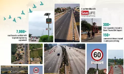 सुरक्षित सड़कें, सुरक्षित भारत वादे से इस कंपनी ने 7.20 लाख यात्रियों को फायदा पहुंचाया