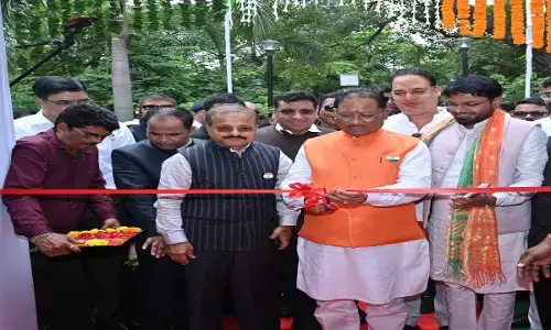 सीएम विष्णु देव साय ने छायाचित्र प्रदर्शनी का शुभारंभ किया