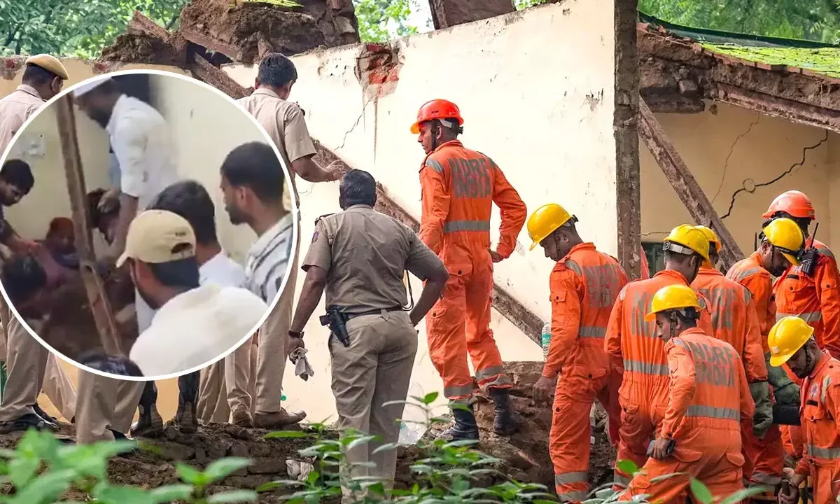 Dargah Roof Collapse