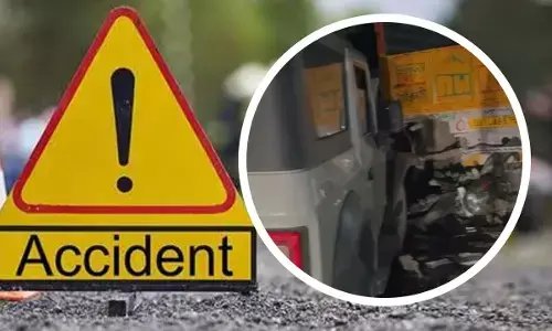 Thar collided with Bike