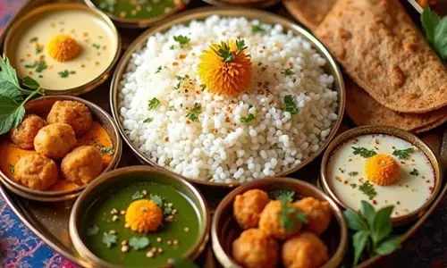 जन्माष्टमी व्रत के लिए ऐसे करें थाली तैयार।