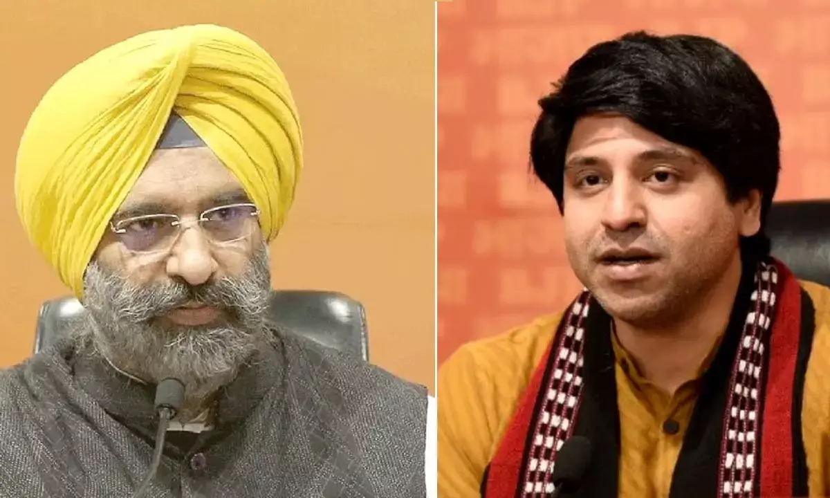 Manjinder Singh Sirsa and Shehzad Poonawala