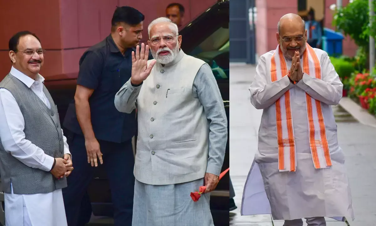 vice presidential election 2025 bjp parliamentary board meeting PM Modi Amit Shah Rajnath Singh