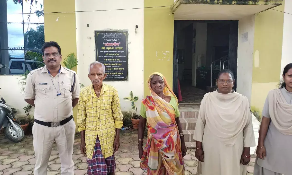 जशपुर जिले में बुजुर्ग दंपत्ति ने मामूली विवाद के चलते अपने ही सौतेले भाई की हत्या कर दी