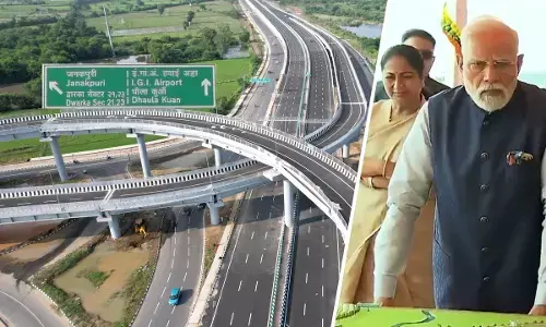 PM Modi inaugurated UER-2 and Dwarka Expressway