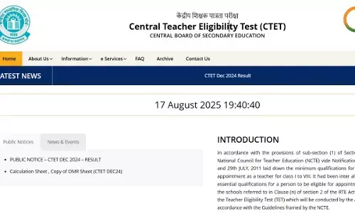 CBSE CTET 2025 December 2025 Notification