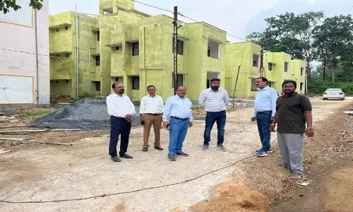 जीएडी आवास निर्माण कार्य पूरा करने में ठेकेदार को 6 वर्ष लग गए