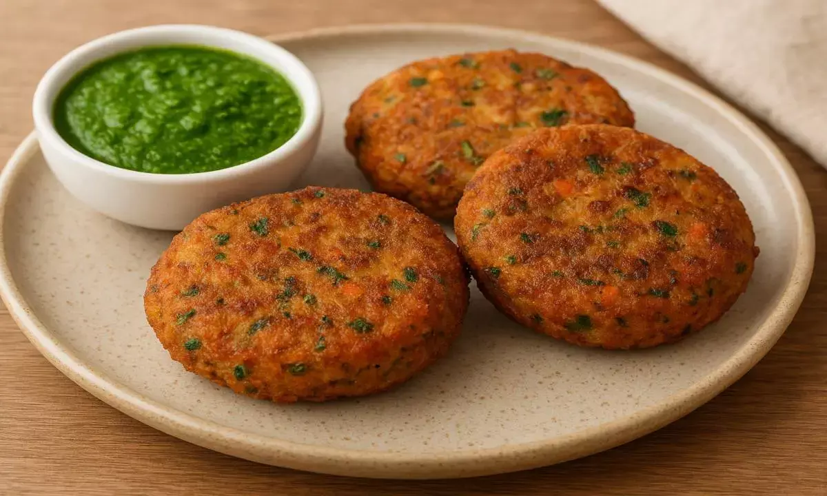 daliya cutlet recipe dalia cutlet