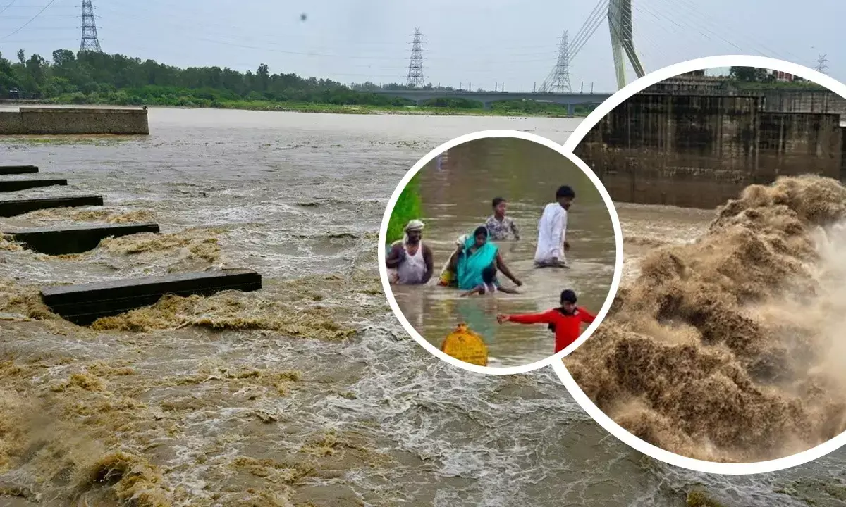 Flood Alert In Delhi