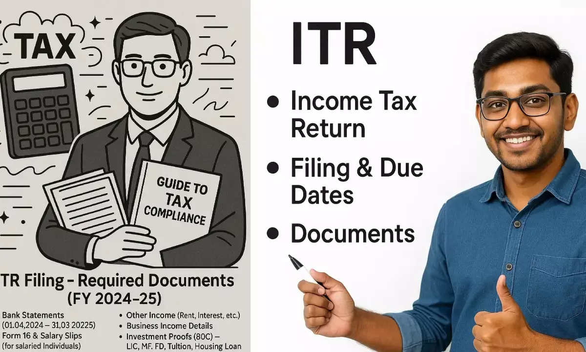 ITR Filing 2025: 15 सितंबर डेडलाइन, गलतियों पर आ सकता है नोटिस ITR Filing 2025: 15 सितंबर डेडलाइन, गलतियों पर आ सकता है नोटिस