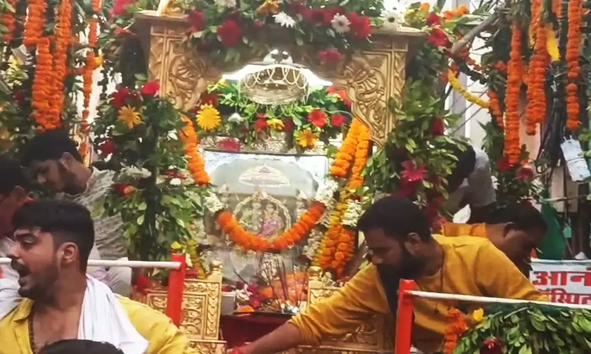 भगवन श्री राम की ऐतिहासिक शोभायात्रा