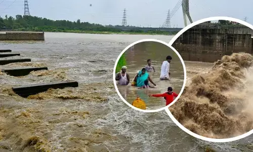 Flood Alert In Delhi