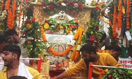 भगवन श्री राम की ऐतिहासिक शोभायात्रा