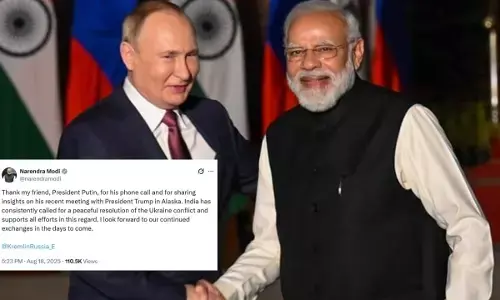 PM Modi Putin Phone Call Talk