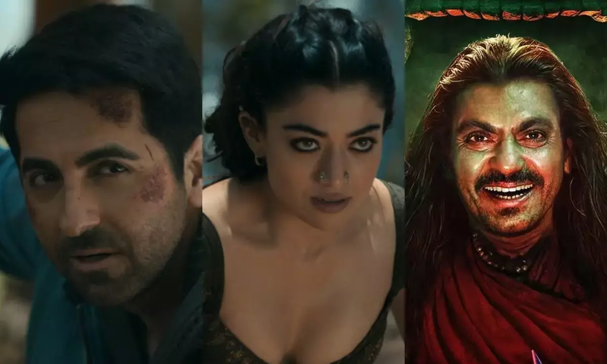 आयुष्मान खुराना और रश्मिका मंदाना की फिल्म ‘थमा’ का टीजर रिलीज, नवाज़ुद्दीन बने वैम्पायर विलेन