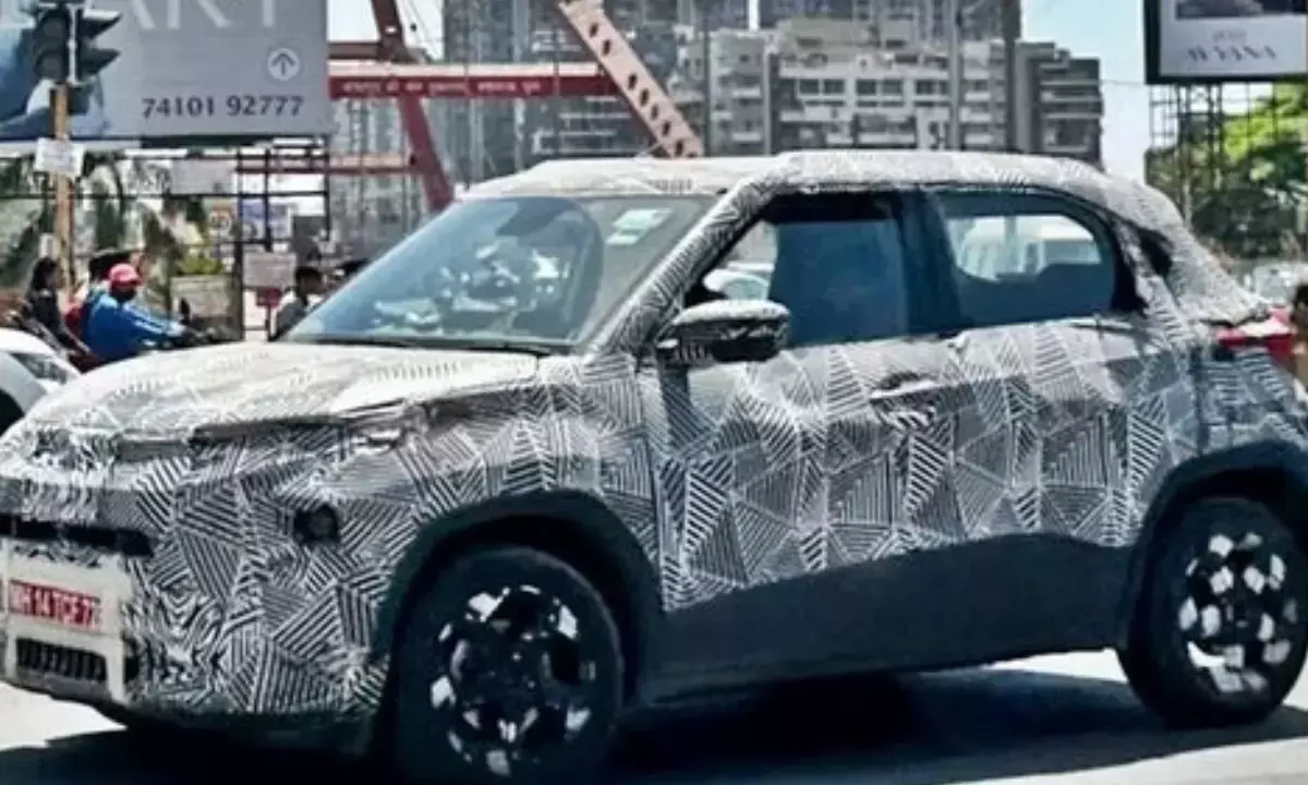 टेस्टिंग के दौरान दिखी टाटा पंच फेसलिफ्ट की झलक, जानें फीचर्स और लॉन्चिंग डेट टेस्टिंग के दौरान दिखी टाटा पंच फेसलिफ्ट की झलक, जानें फीचर्स और लॉन्चिंग डेट