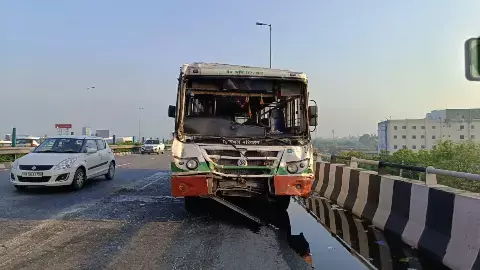 himachal bus accident in haryana