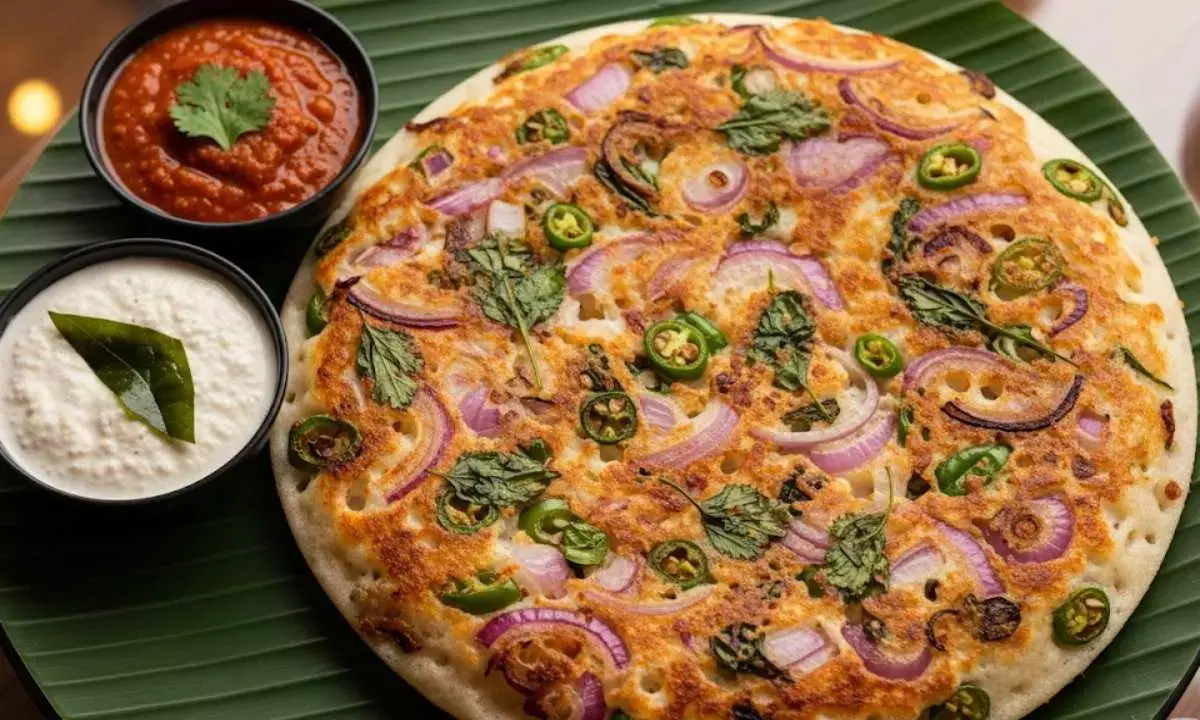 how to make onion uttapam