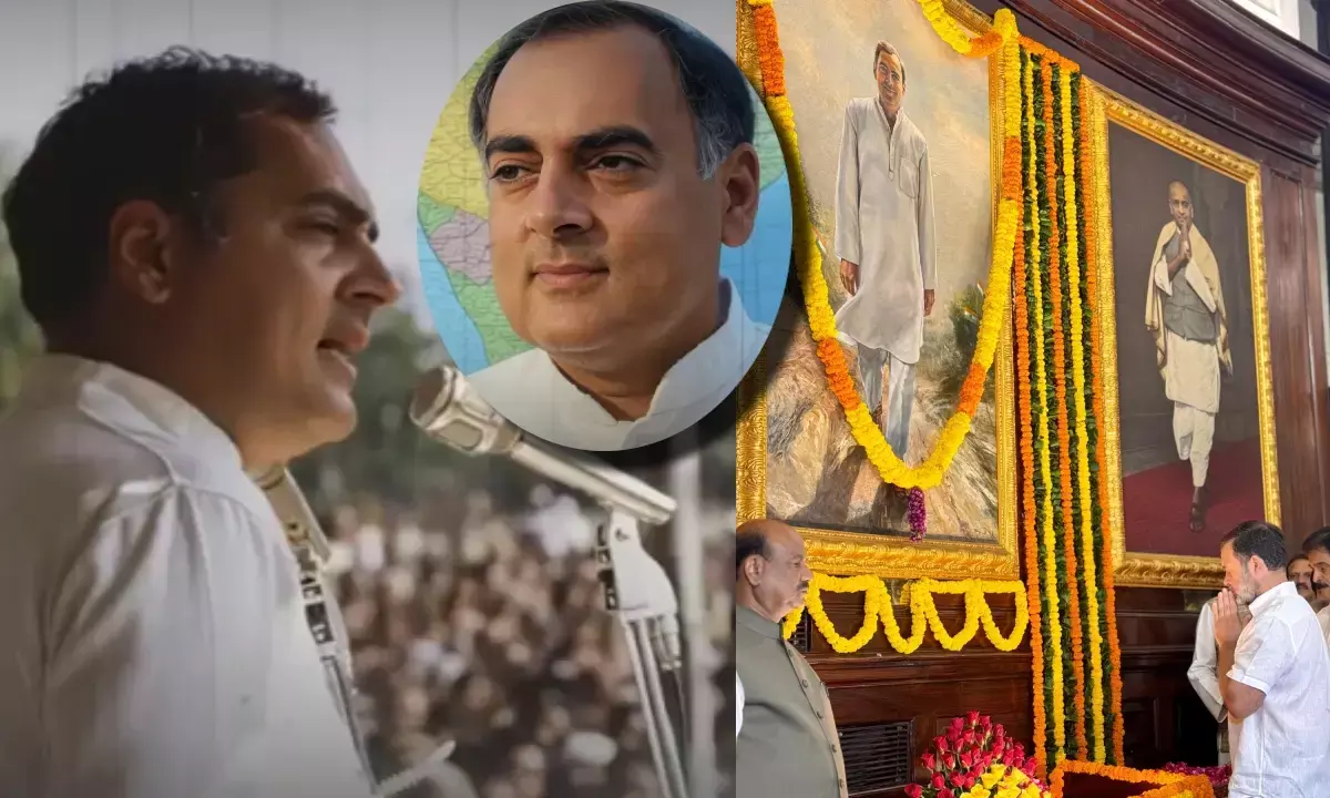 Rajiv Gandhi birth anniversary