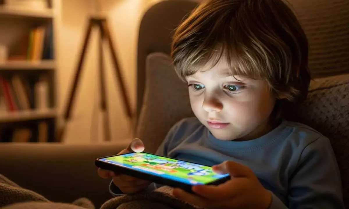 mobile addiction of children