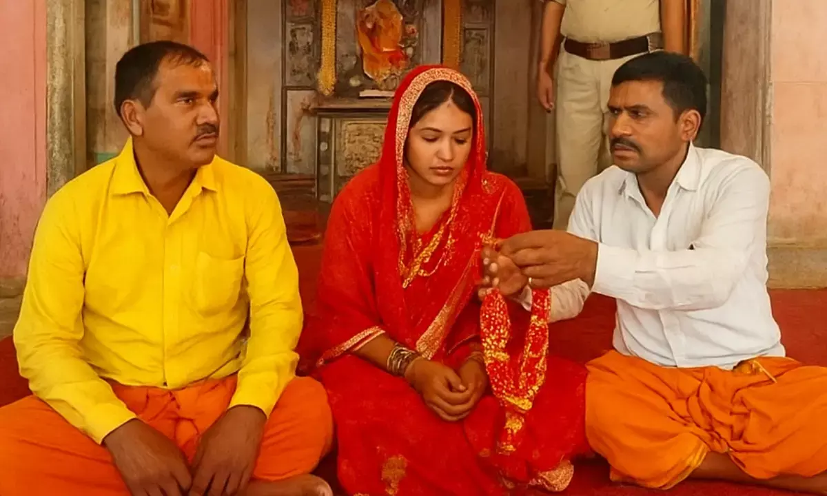 वाराणसी में अनोखी शादी: पति ने प्रेमी से करवाई पत्नी की शादी, बना चर्चा का विषय