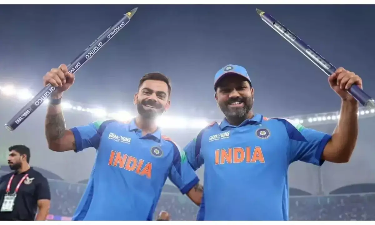 ICC On rohit sharma virat kohli odi rankings