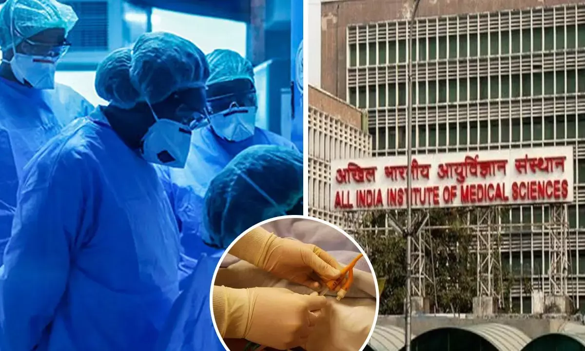 AIIMS Study on Catheter