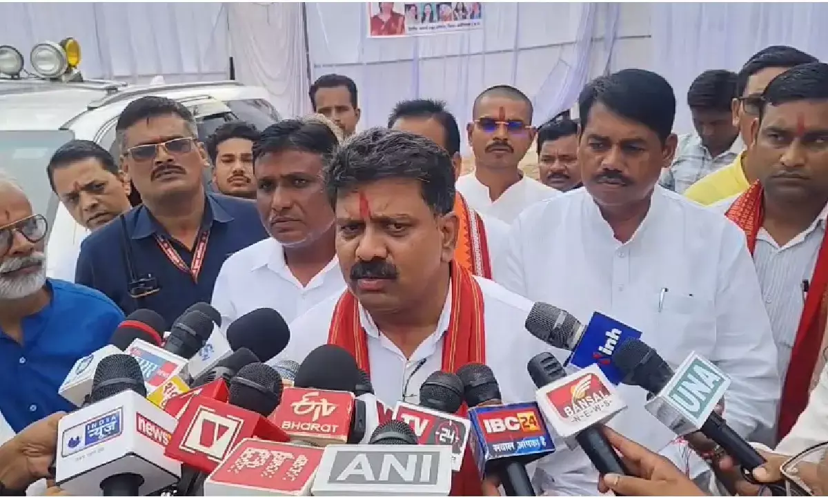 डिप्टी सीएम विजय शर्मा ने कहा कि, सलवा जुडूम को बंद करने का गलत फैसला इन्होंने ही सुनाया था