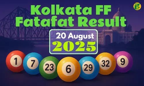 Kolkata FF Fatafat | Results of a total of 8 bets will be released on Wednesday, August 20.